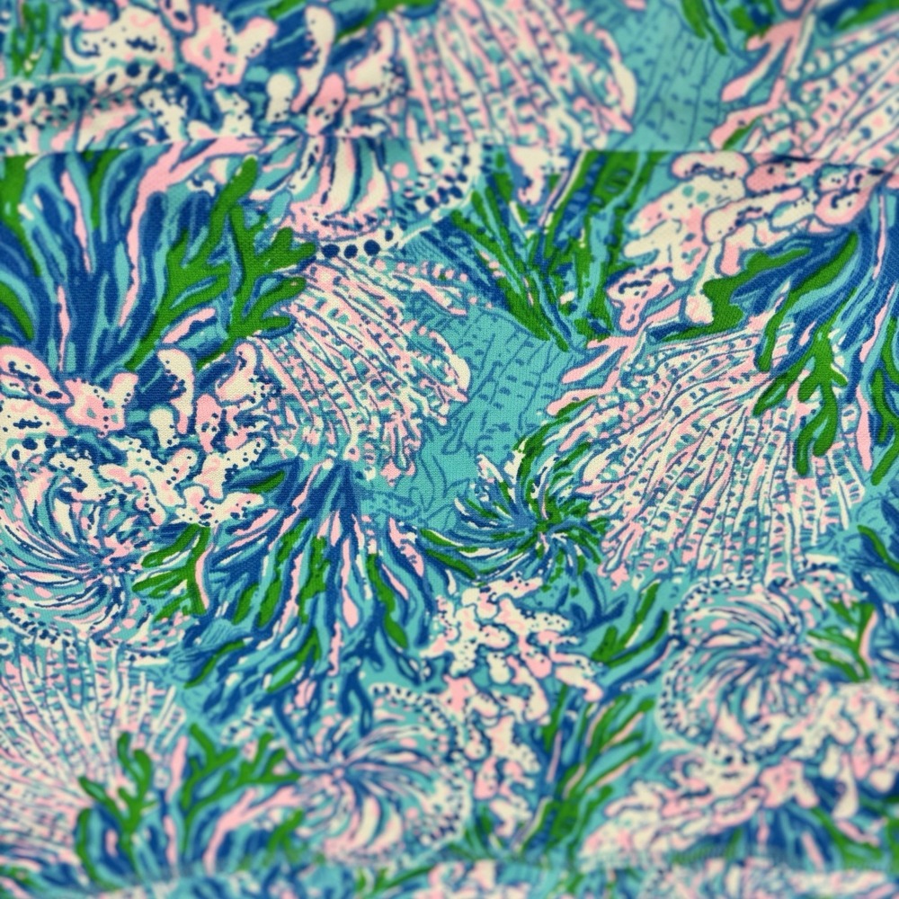 Lilly‎ Pulitzer Zadora High Rise Skort Women's M Las Olas Aqua UPF 50 NWT Blue - Picture 8 of 12